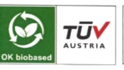 OK Biobased — TÜV Austria certified