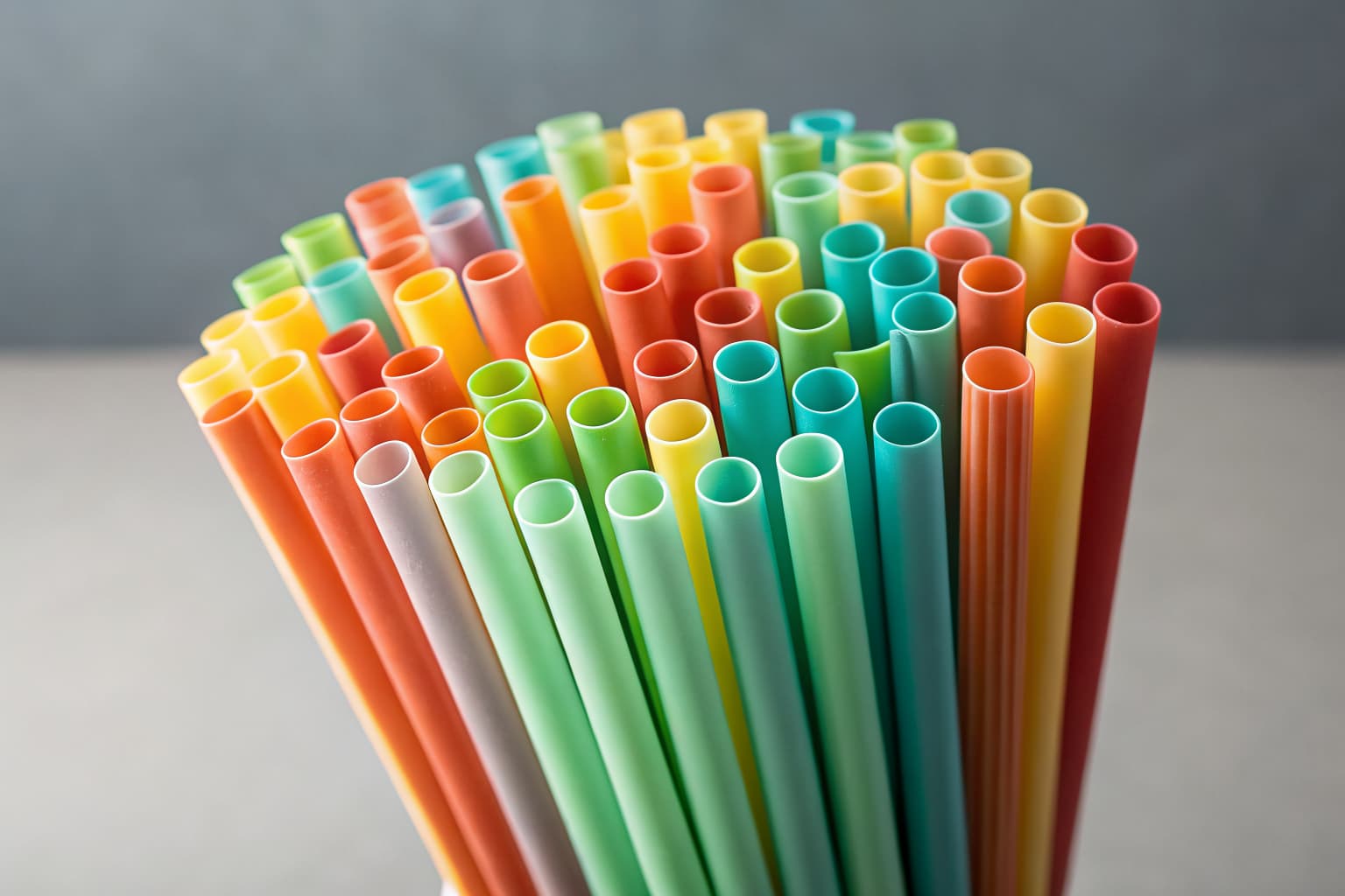 PHA biodegradable straws certified to break down in marine and soil environments